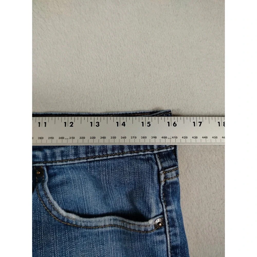 Levis 511 Slim Fit Jeans‎ Mens 32x29 Blue Denim Skater Grunge Distressed Tapered